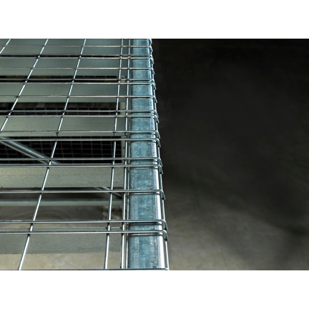 N° de l'image du produit 12 : Fond grillagé Steinbock® pour rayonnages à palettes, capacité de charge par emplacement 250 kg, 24 pcs/UV