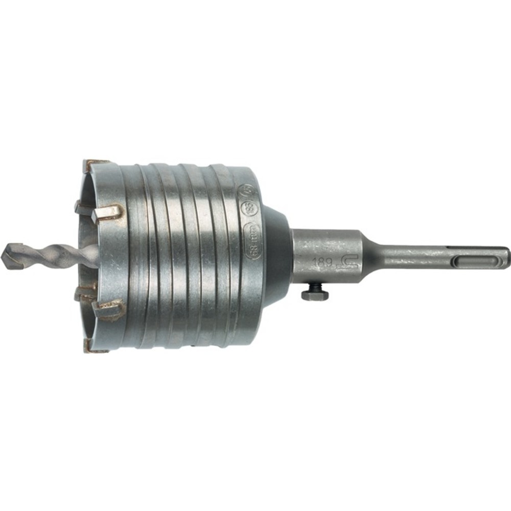 Produktabbildung Nr. 2: Trépan à percussion D. nominal 68 mm longueur totale 120 mm pour prises tige à s