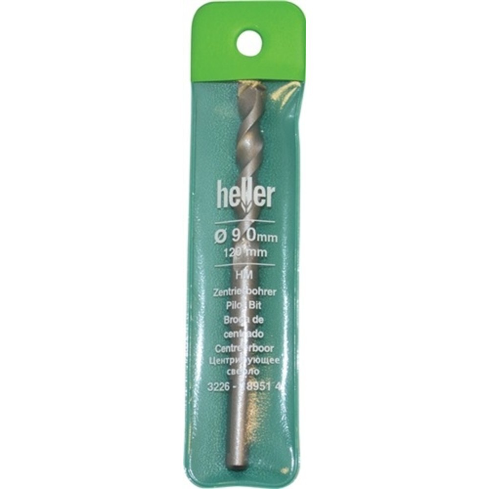 Produktabbildung Nr. 2: Foret à centrer D. 9 mm Longueur totale 120 mm HELLER