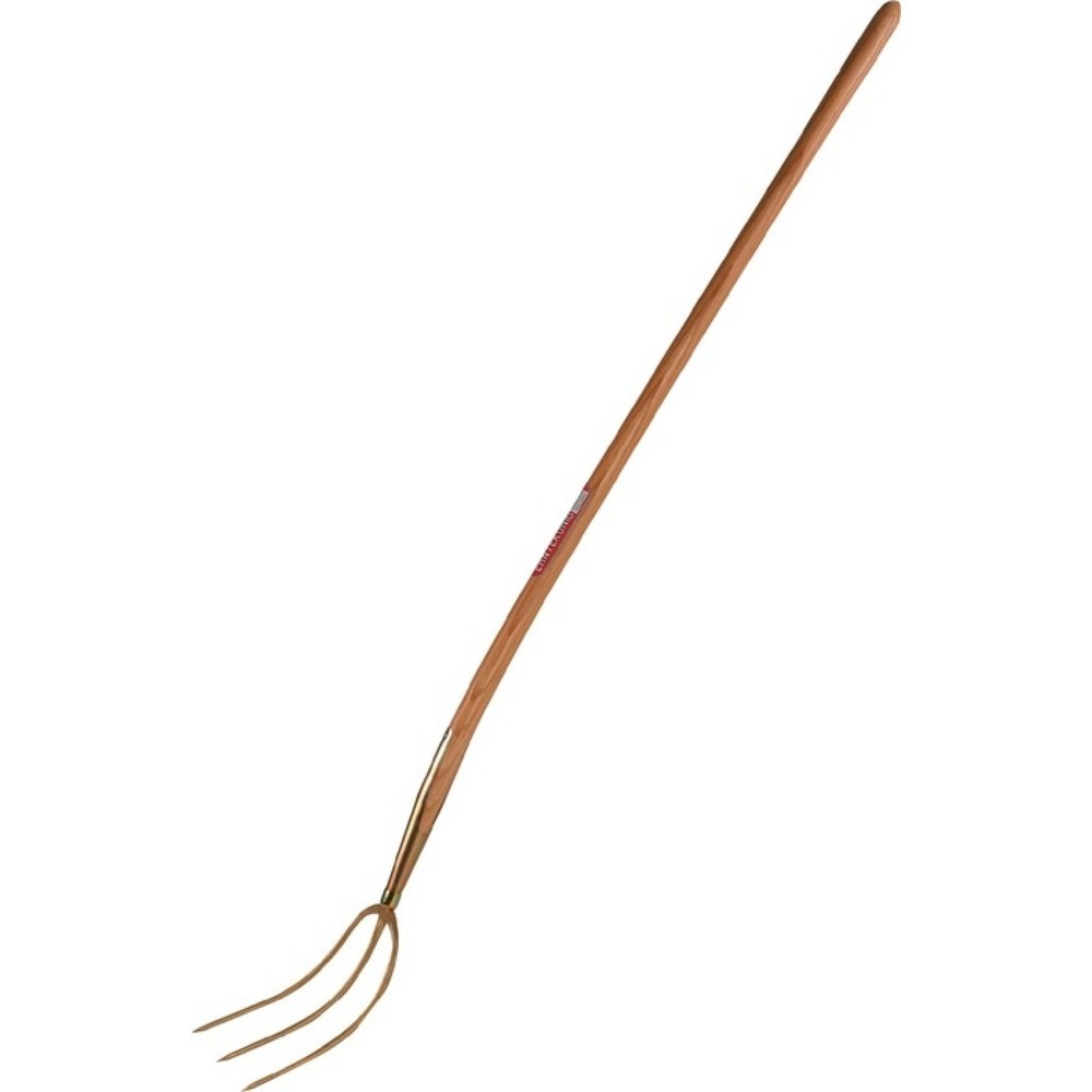 Illustration du produit: Fourche à foin Erntekönig longueur des dents 260 mm, 3 dents forgé, avec manche