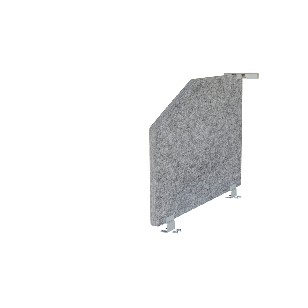 Illustration du produit: 1 kit de panneaux latéraux acoustiques Hammerbacher 73,5 x 50, gris chiné