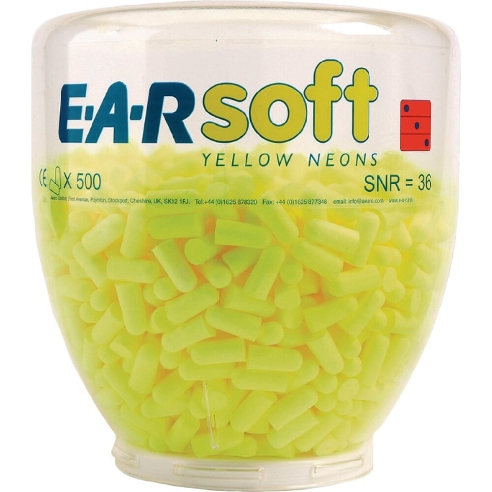 Illustration du produit: 3M™ Gehörschutzstöpsel E-A-RSoft™ Yellow