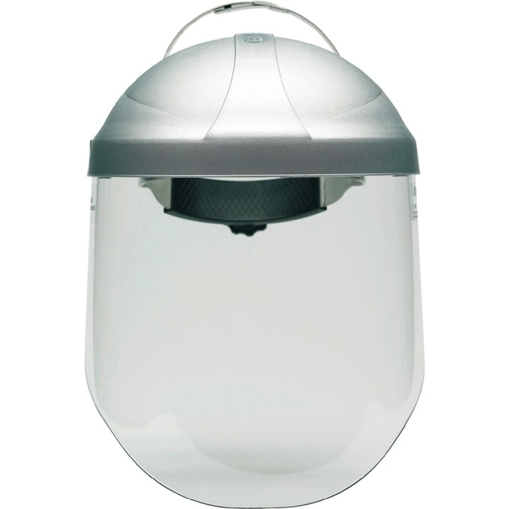 Illustration du produit: 3M™ Kopfhalterung Tuffmaster H8, Polycarbonat, mit Visier, klar