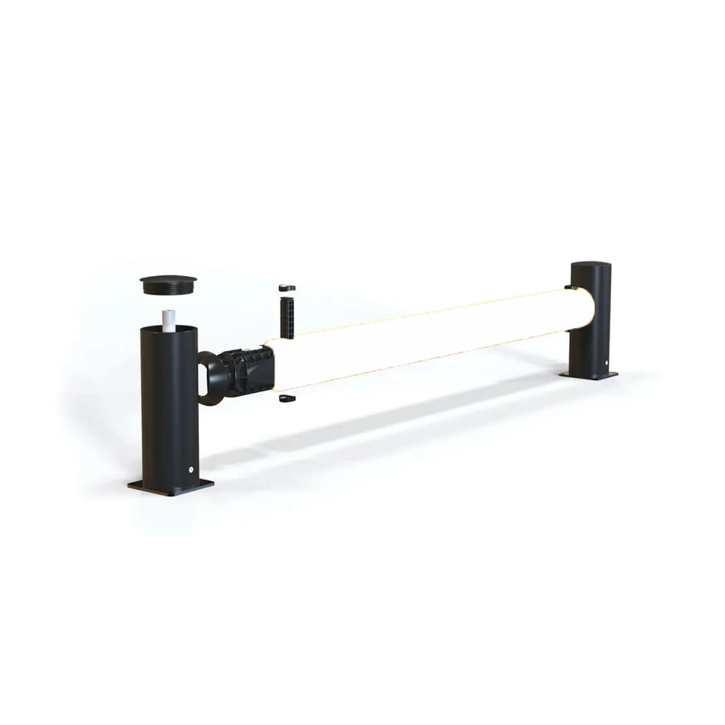 A-SAFE Poteau d’extrémité pour rambarde de protection contre les chocs eFlex utilisée comme barrière de circulation en MEMAPLEX®, pour l’intérieur et l’extérieur, Hxl N° de l'image du produit 5 : A-SAFE Poteau d’extrémité pour rambarde de protection contre les chocs eFlex utilisée comme barrière de circulation en MEMAPLEX®, pour l’intérieur et l’extérieur, Hxl