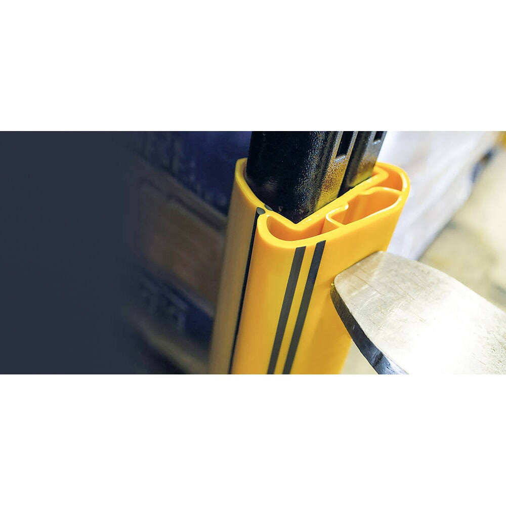 N° de l'image du produit 6 : A-SAFE Protection contre les chocs pour rayonnages RackGuard en MEMAPLEX®, cote intérieure HxlxP 600 x 85 x 80 mm