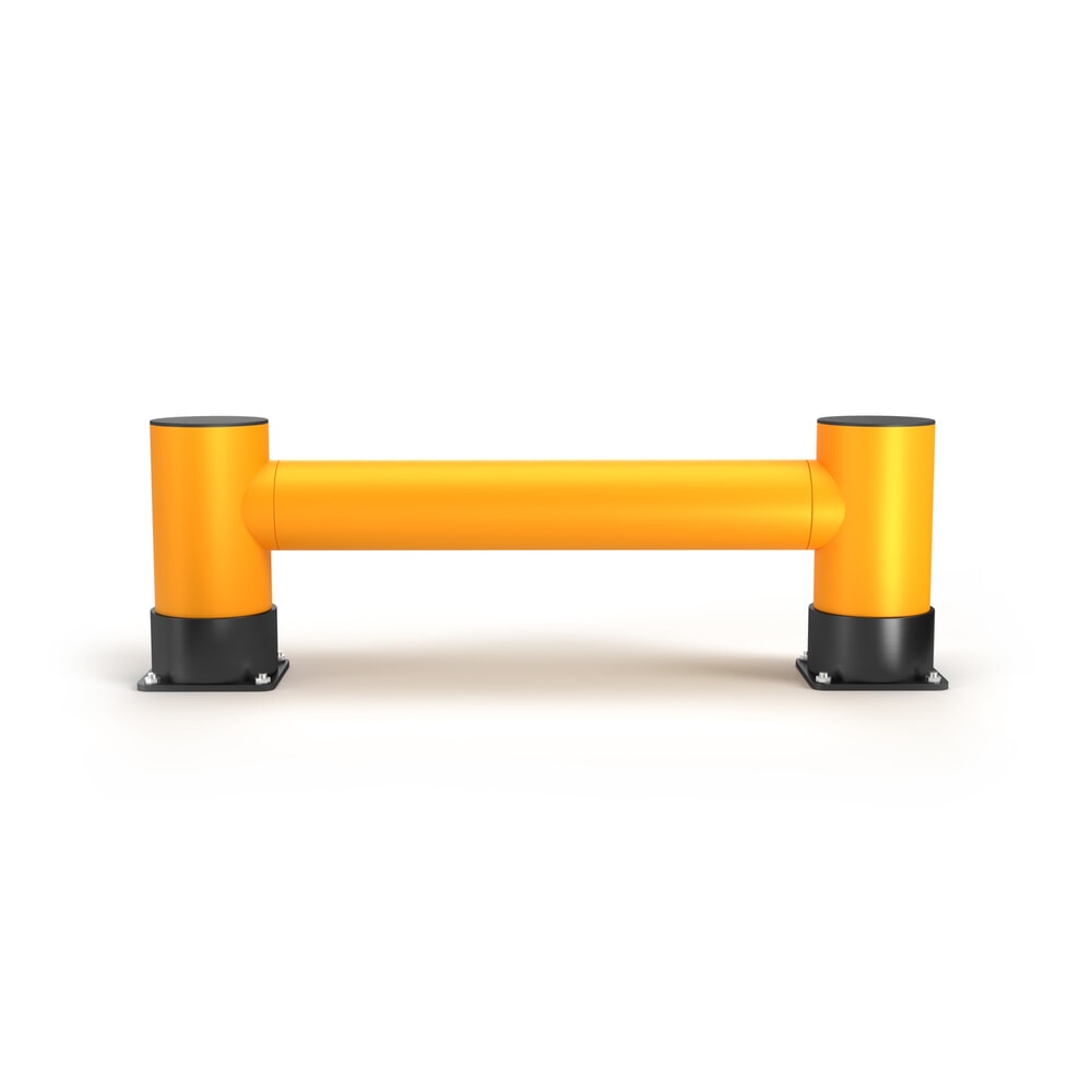 N° de l'image du produit 6 : A.M.P.E.R.E. Regalendschutz Rack Mammut®, Einzelplanke, Länge 1.200 mm