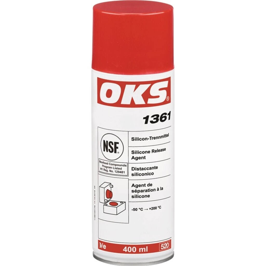 Illustration du produit: Séparateur de silicone 1361 incolore NSF H1 400 ml bombe aérosol OKS