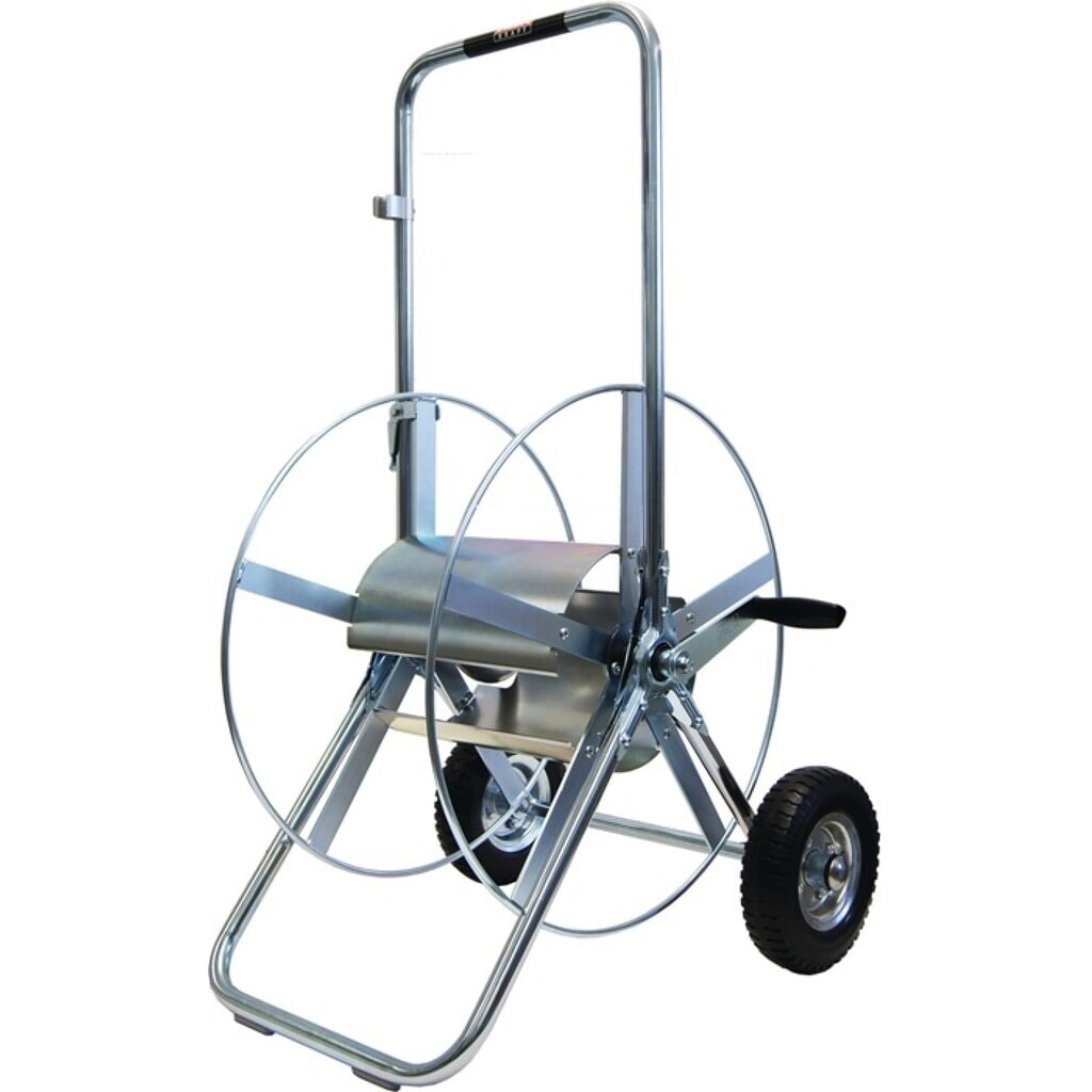 ALBA Schlauchwagen Star Serie II, Stahl, Anschlussgewinde 26,44 mm 3/4 ″, Karton Illustration du produit: ALBA Schlauchwagen Star Serie II, Stahl, Anschlussgewinde 26,44 mm 3/4 ″, Karton