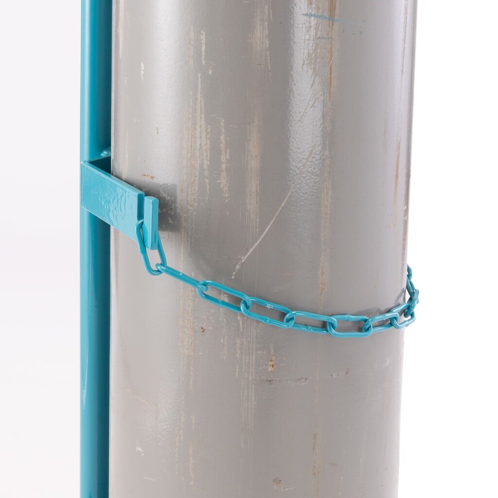 N° de l'image du produit 7 : Ameise® Diable pour bouteilles en acier, pour 1 bouteille de 20-50 litres, pneumatiques gonflables