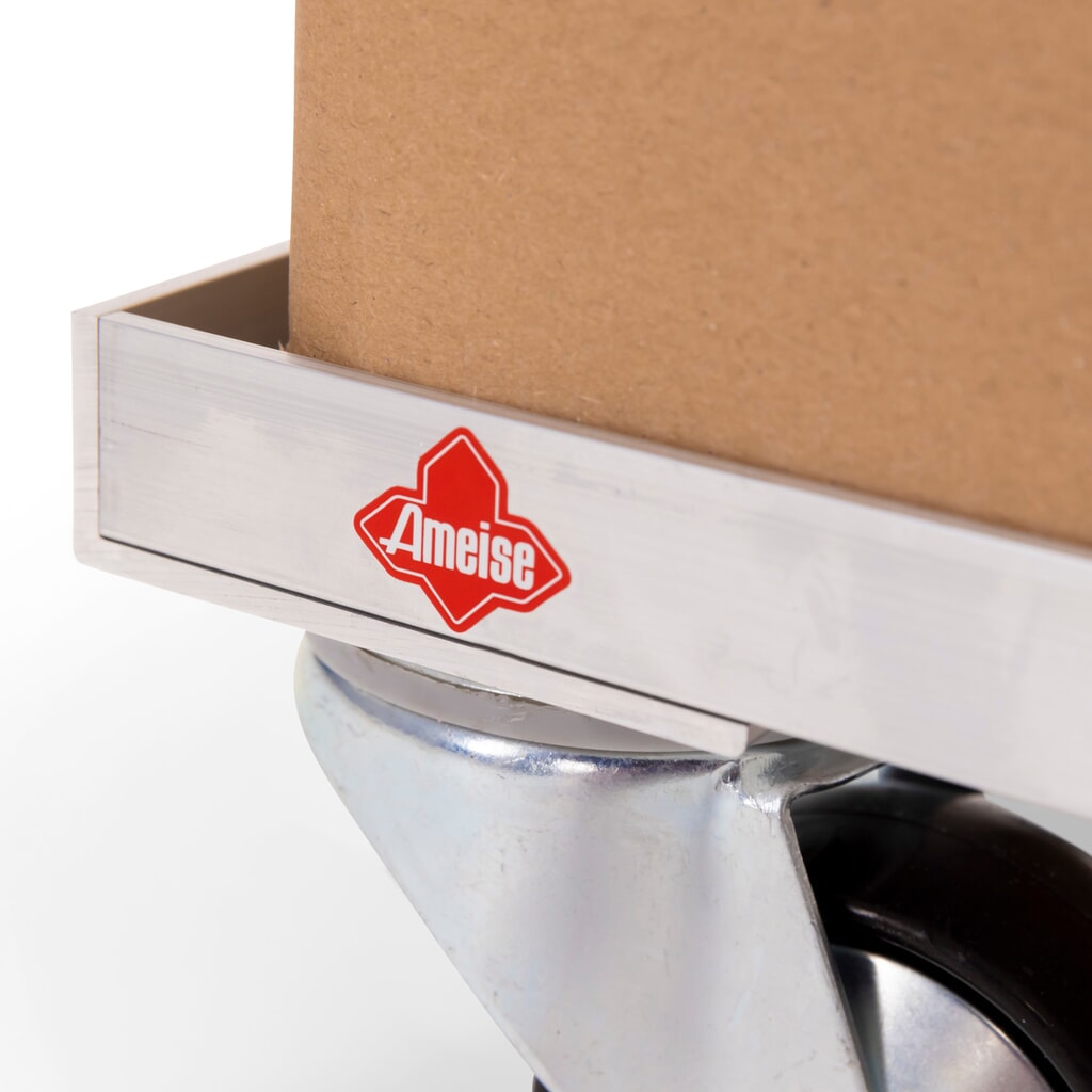 Ameise® Rouleur de transport en aluminium Dolly, jeu de 2, capacité de charge 150 kg N° de l'image du produit 3 : Ameise® Rouleur de transport en aluminium Dolly, jeu de 2, capacité de charge 150 kg