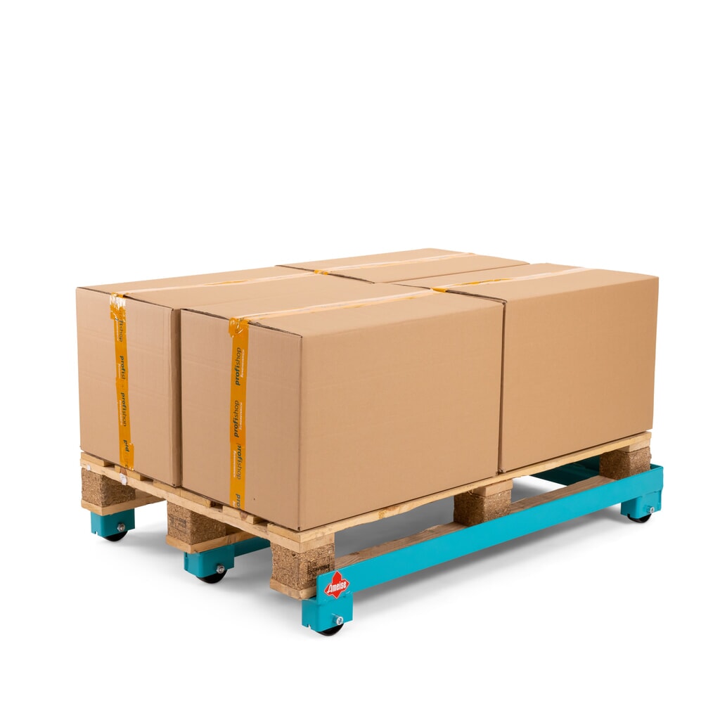 Ameise® Rouleur porte-palette, capacité de charge 1 000 kg N° de l'image du produit 5 : Ameise® Rouleur porte-palette, capacité de charge 1 000 kg