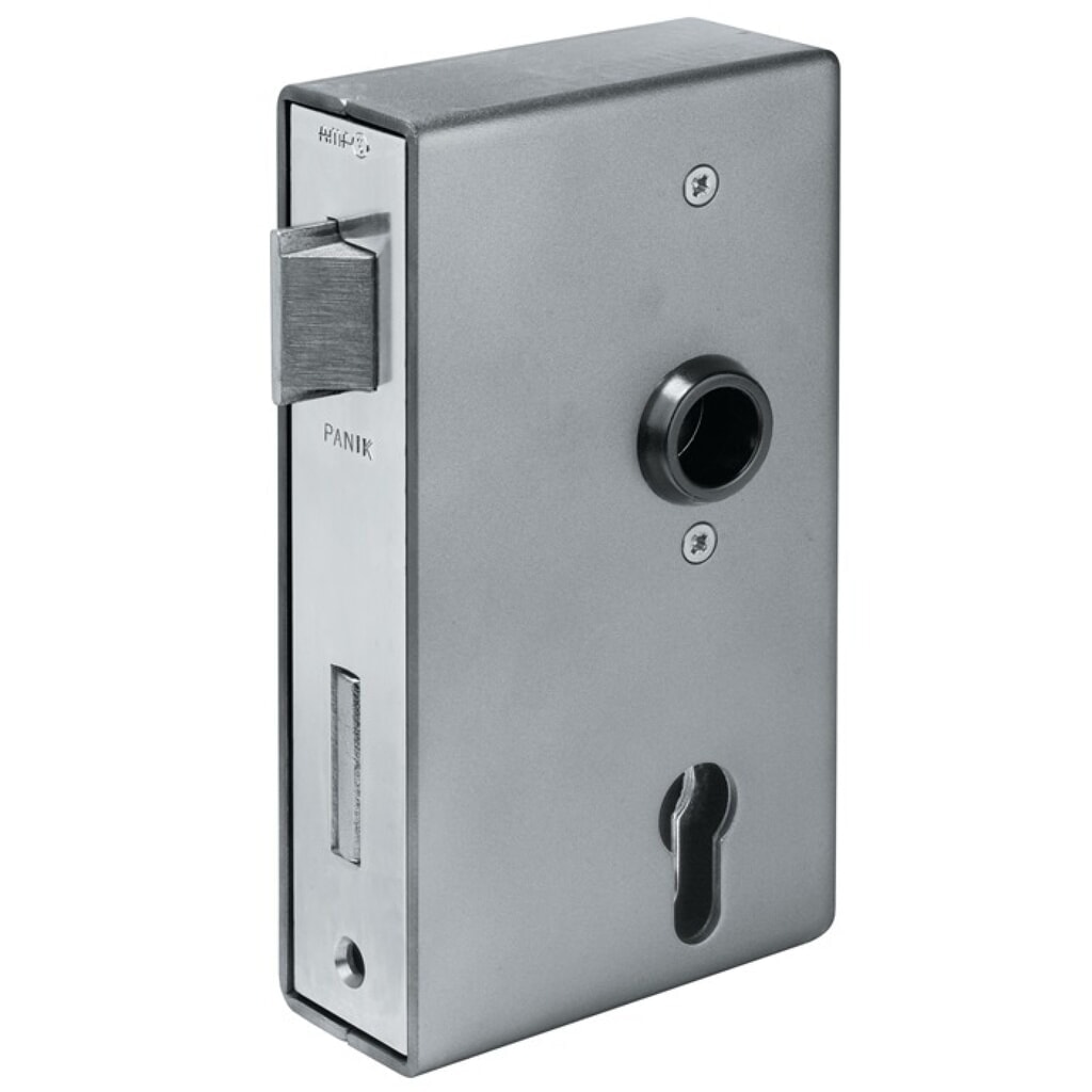 AMF Schlosskasten 140P, Maß A40xB94,5xC173 mm, DIN rechts, Dornmaß 60 mm Illustration du produit: AMF Schlosskasten 140P, Maß A40xB94,5xC173 mm, DIN rechts, Dornmaß 60 mm