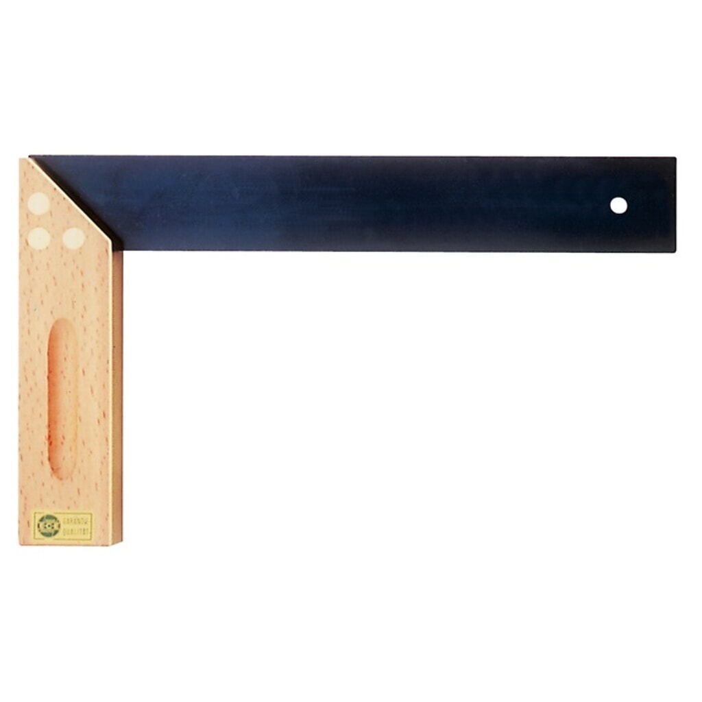 Équerre de menuisier 403 longueur du poteau 300 mm à onglet poteau court 180 mm Illustration du produit: Équerre de menuisier 403 longueur du poteau 300 mm à onglet poteau court 180 mm