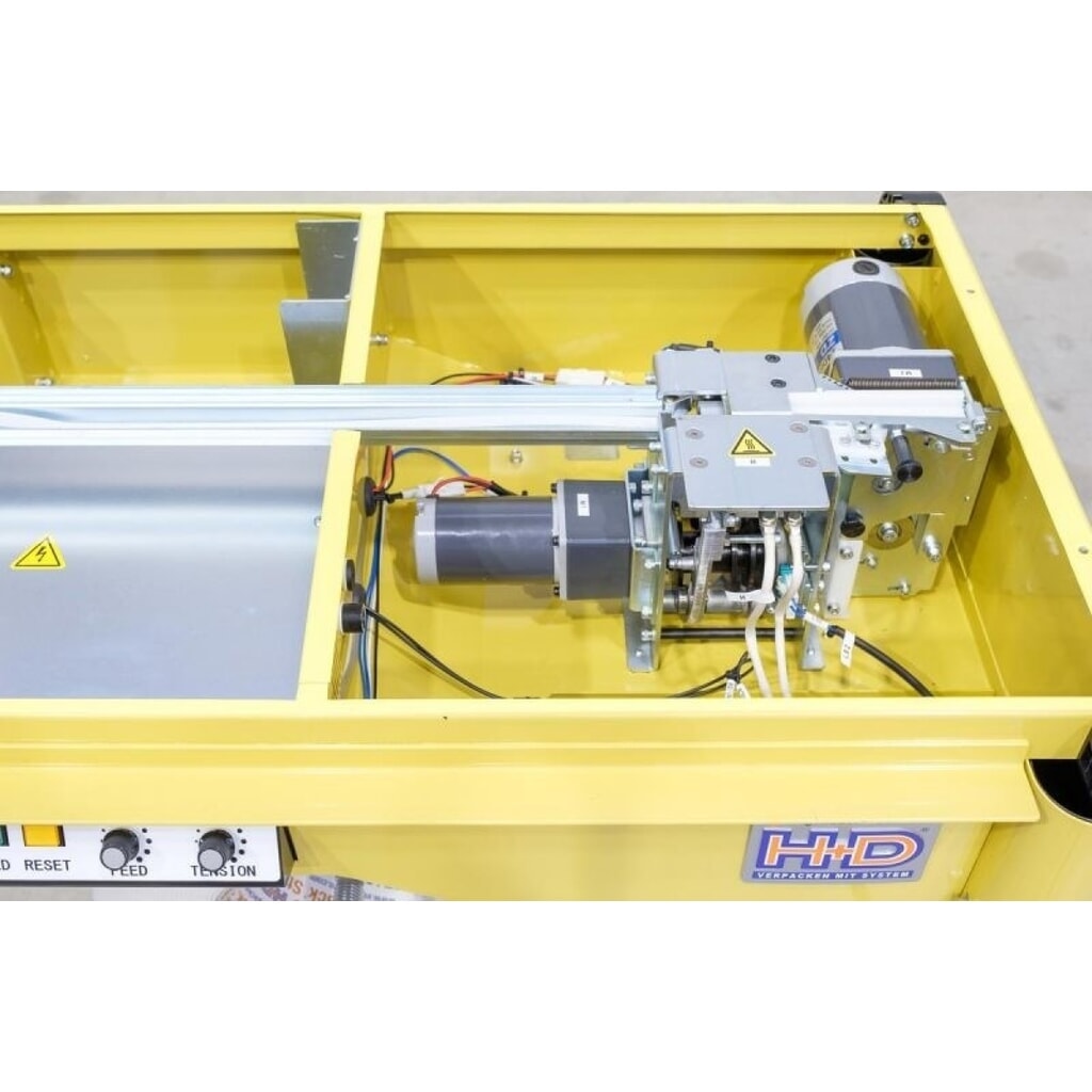 Cercleuse semi-automatique HDS-25, mobile avec roues directrices, pour largeur de feuillard 12 mm N° de l'image du produit 7 : Cercleuse semi-automatique HDS-25, mobile avec roues directrices, pour largeur de feuillard 12 mm