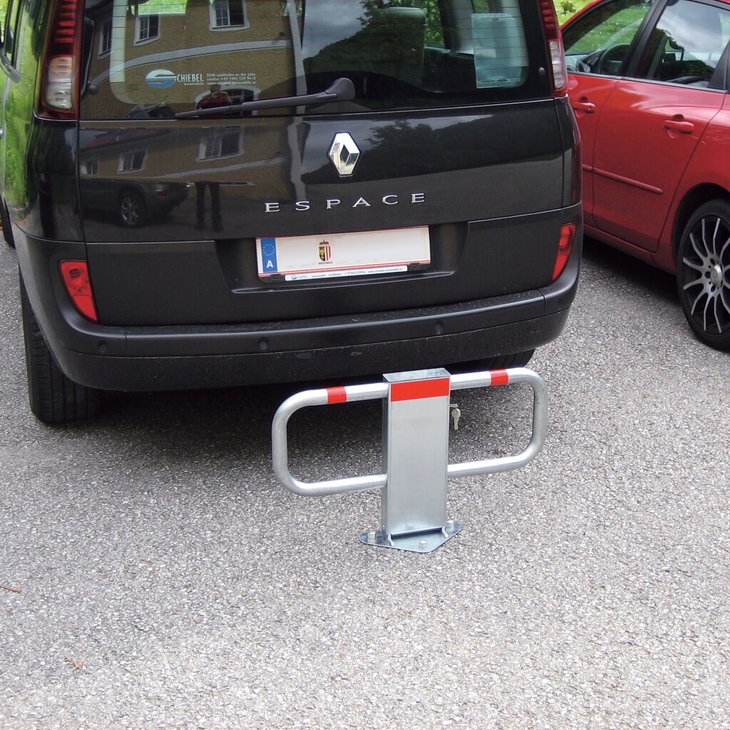 URBANUS Arceau anti-stationnement rabattable Premium, verrouillable, hauteur 475 mm Illustration du produit: URBANUS Arceau anti-stationnement rabattable Premium, verrouillable, hauteur 475 mm