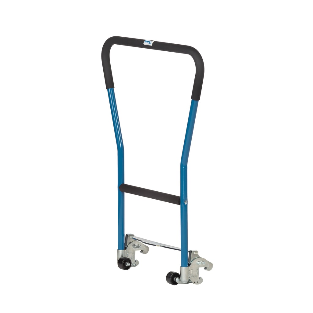Illustration du produit: fetra® Arceau de poussée encliquetable pour rouleurs avec butées d’angle