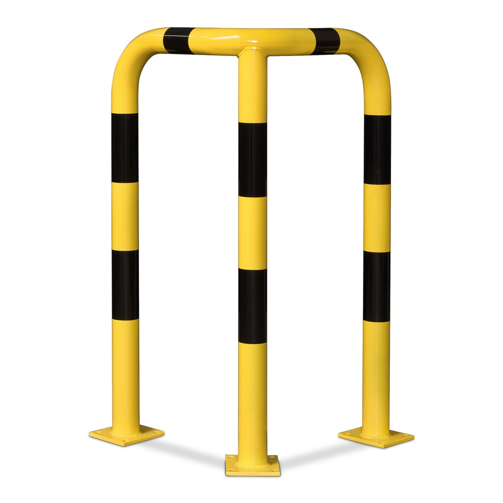 N° de l'image du produit 1 : Arceau de protection d'angle pour utilisation en intérieur, plastifié, hauteur 1 200 mm