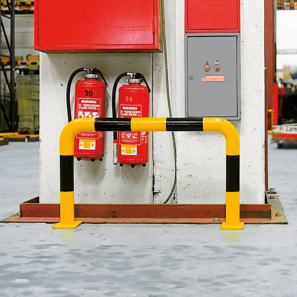 N° de l'image du produit 4 : Arceau de protection, utilisation en intérieur, Ø 76 mm, H x l 600 x 750 mm