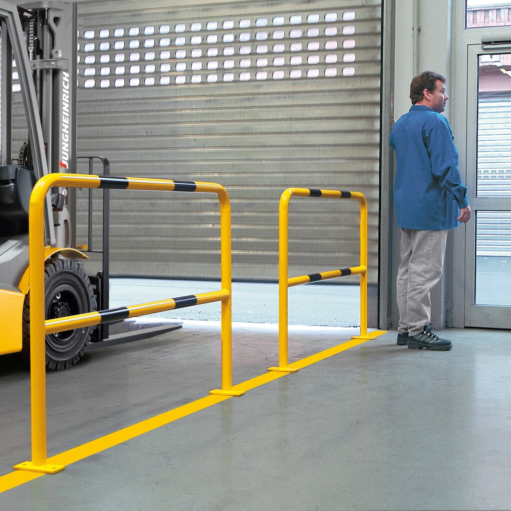 Arceau de protection, utilisation en intérieur, H x l 1 000 x 1 000 mm N° de l'image du produit 4 : Arceau de protection, utilisation en intérieur, H x l 1 000 x 1 000 mm