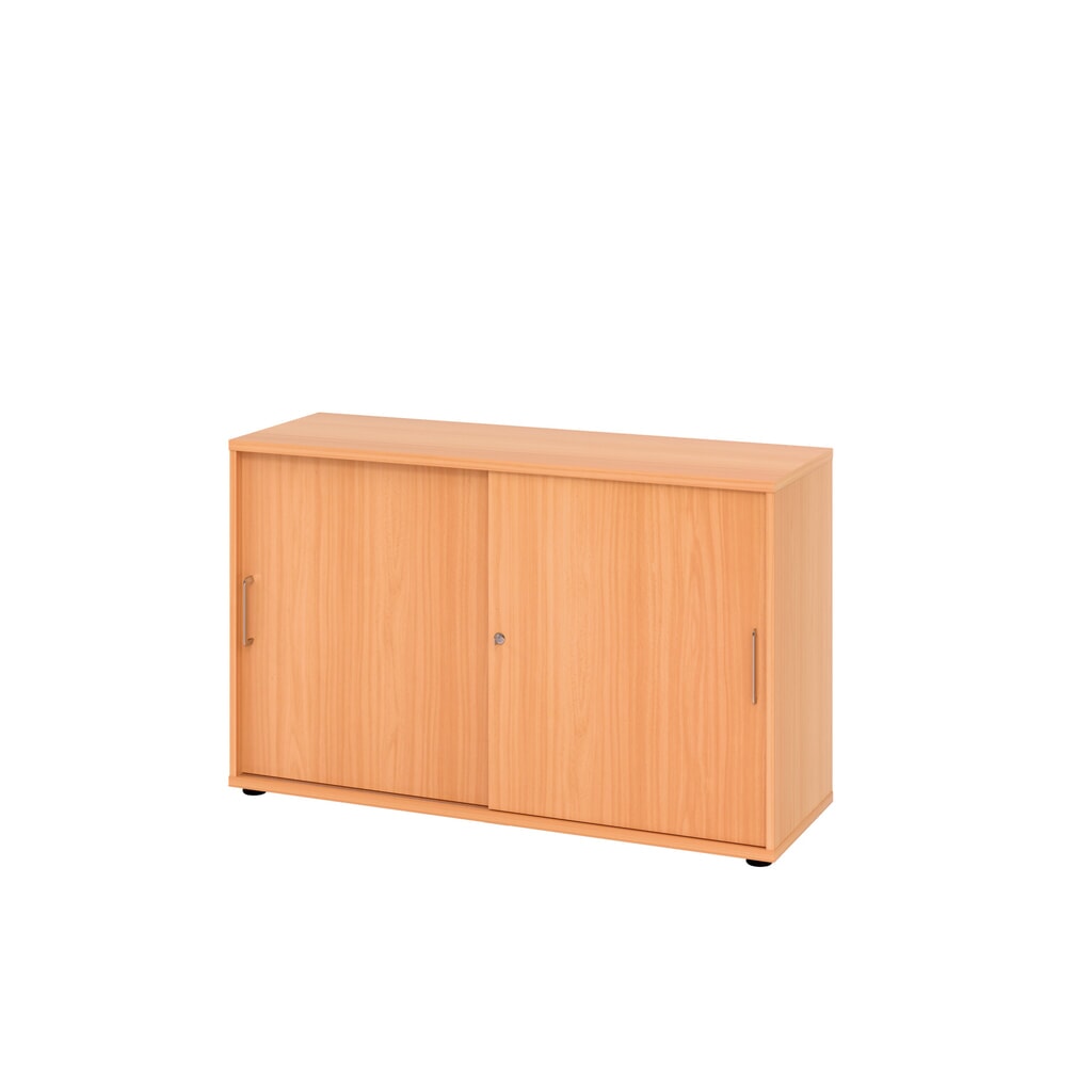 Illustration du produit: Armoire à portes coulissantes Hammerbacher 2OH 120 cm BS hêtre/hêtre