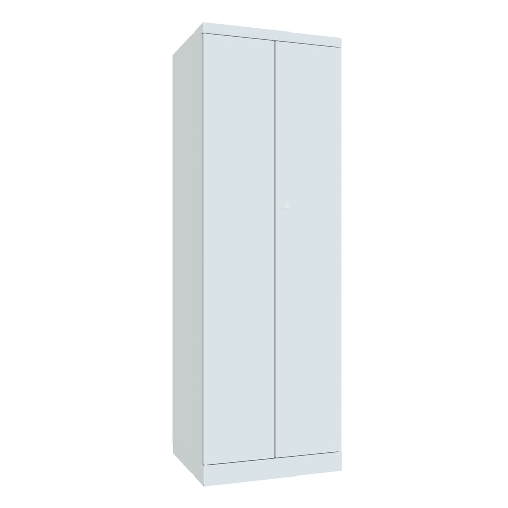 Illustration du produit: Armoire à produits d’entretien PAVOY, H x l x P 1 800 x 500 x 600 mm, gris clair, gris clair