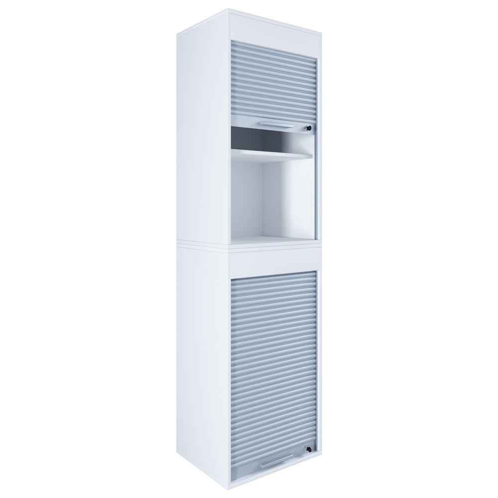 N° de l'image du produit 1 : Armoire de bureau Aktos XL, blanc