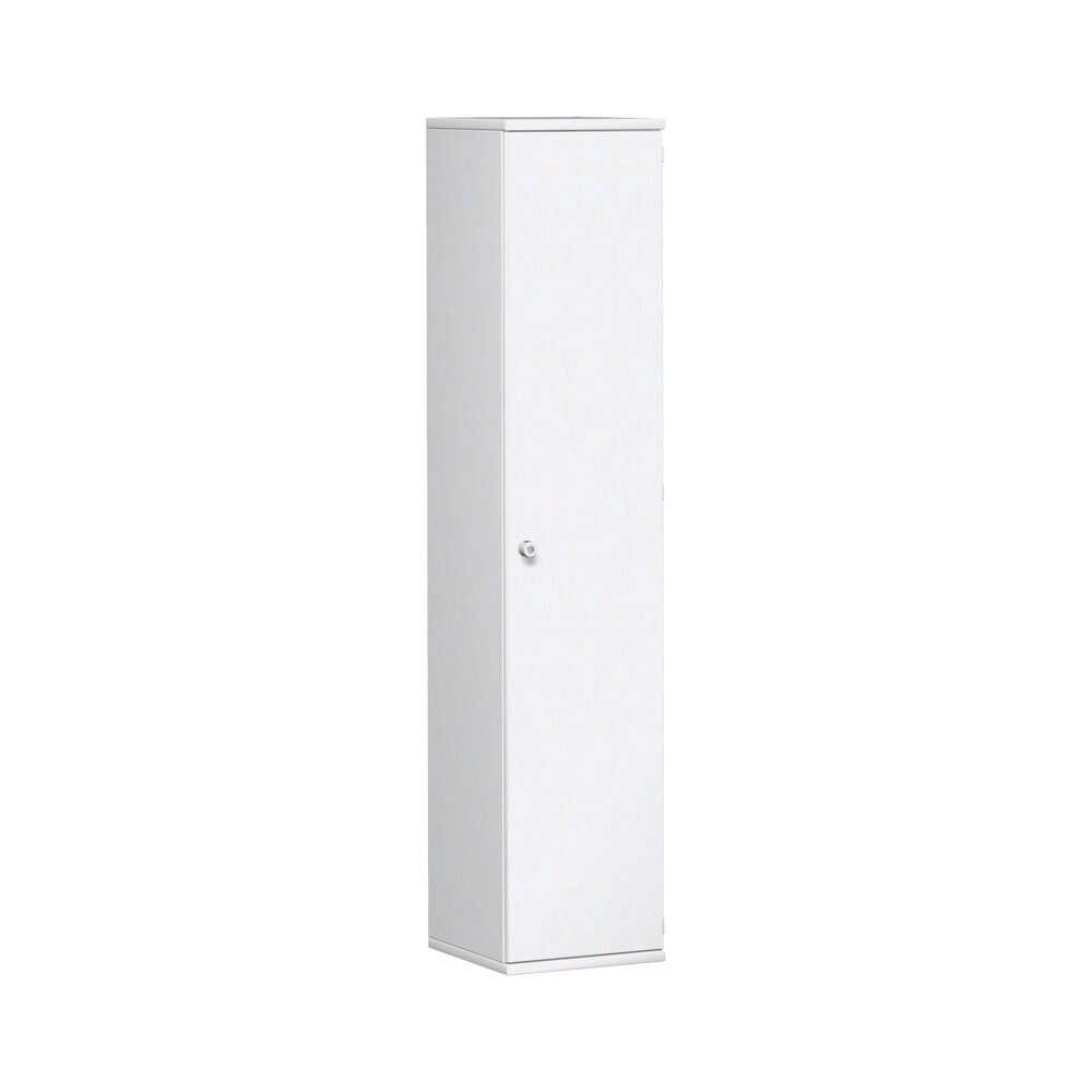 Illustration du produit: Armoire de bureau Profi, 5 hauteurs de classeurs, largeur 400 mm, porte à droite, blanc
