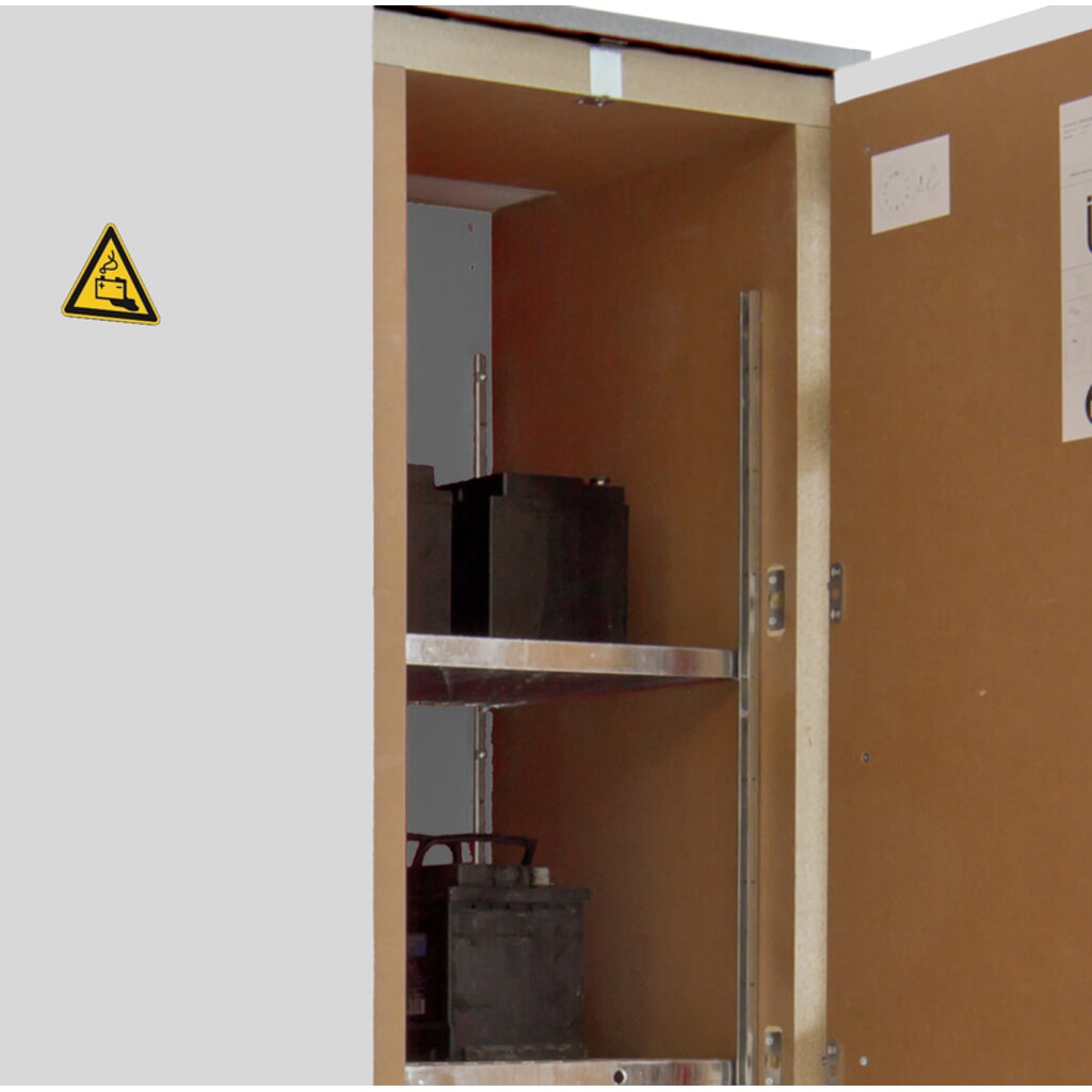 Steinbock® Batterie-armoire de sécurité pour batterie lithium-ions, 2 vantaux N° de l'image du produit 3 : Steinbock® Batterie-armoire de sécurité pour batterie lithium-ions, 2 vantaux