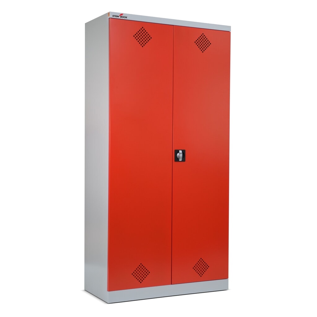 N° de l'image du produit 11 : Armoire de sécurité Steinbock® pour conteneurs d’huile, 2 étagères grillagées, 1 cuve de rétention, HxlxP 1 950 x 950 x 500 mm