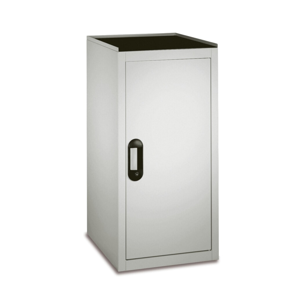Armoire à produits chimiques C+P Acurado, 2 cuves de rétention galvanisées, haut. x larg. x prof. 1 000 x 500 x 500 mm, gris clair, jaune trafic Illustration du produit: Armoire à produits chimiques C+P Acurado, 2 cuves de rétention galvanisées, haut. x larg. x prof. 1 000 x 500 x 500 mm, gris clair, jaune trafic