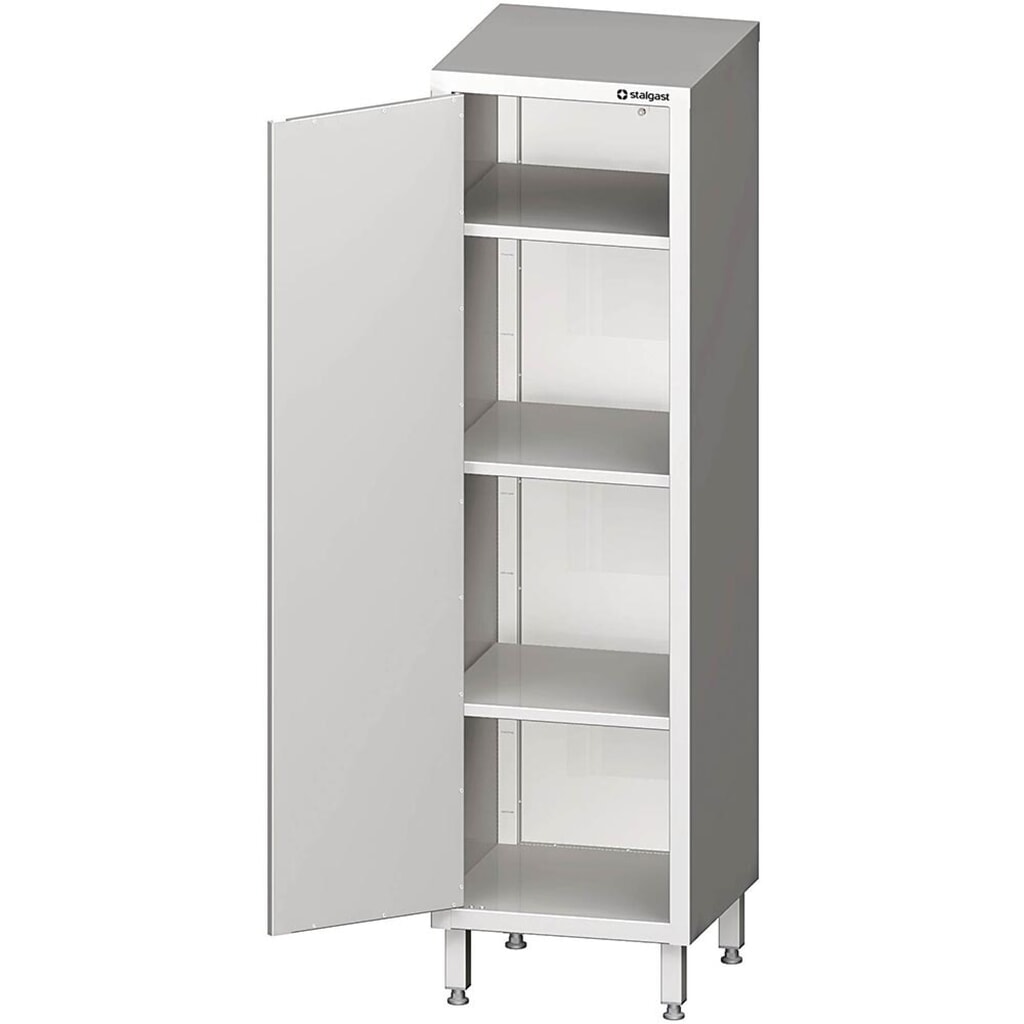 Armoire haute Stalgast avec porte battante, 400x500x1800 mm, soudée Illustration du produit: Armoire haute Stalgast avec porte battante, 400x500x1800 mm, soudée