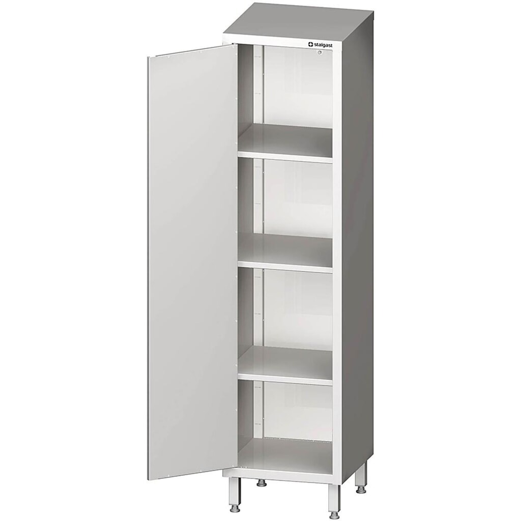 Armoire haute Stalgast avec porte battante, 400x500x2000 mm, soudée Illustration du produit: Armoire haute Stalgast avec porte battante, 400x500x2000 mm, soudée