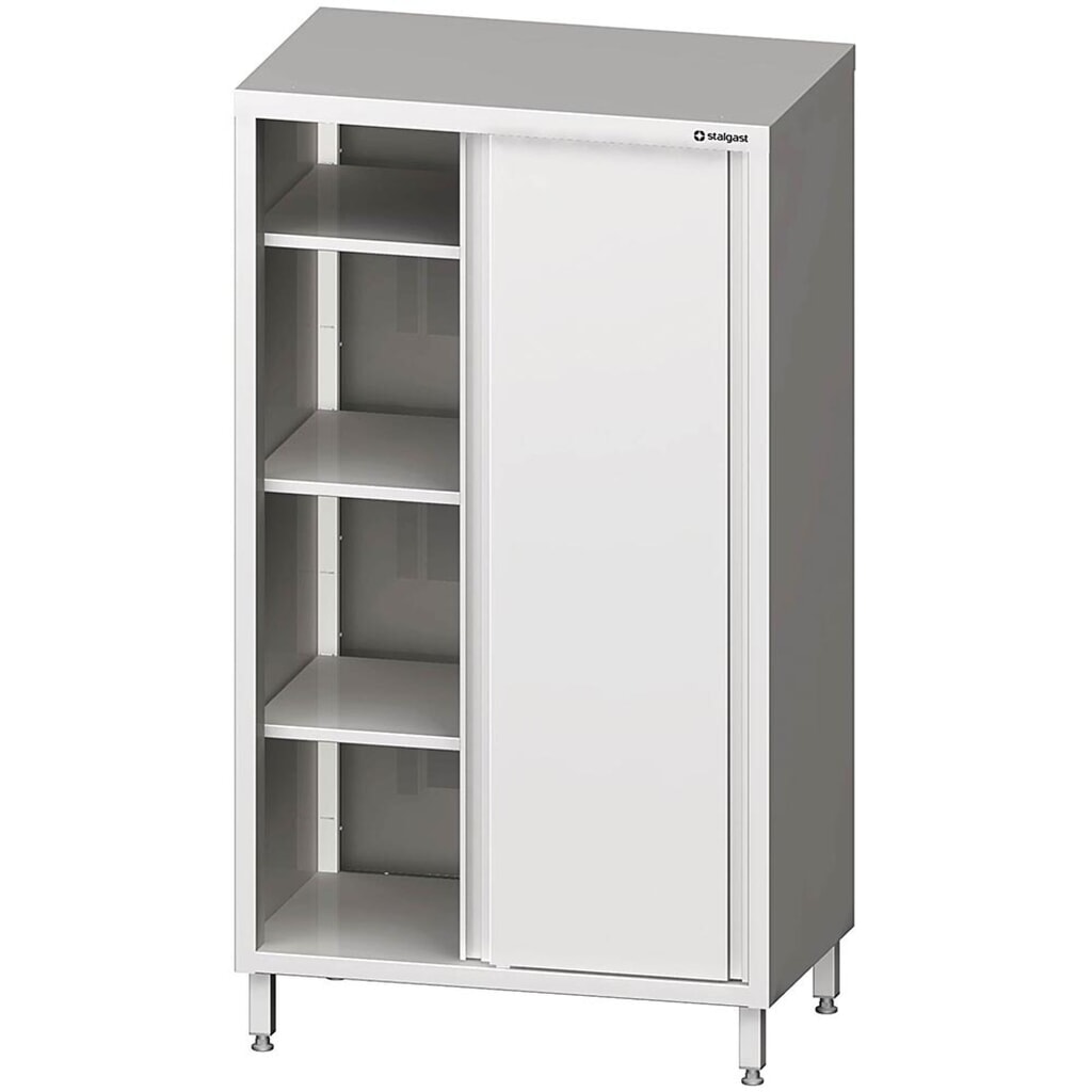 Illustration du produit: Armoire haute Stalgast avec portes coulissantes, 800x500x1800 mm, soudée