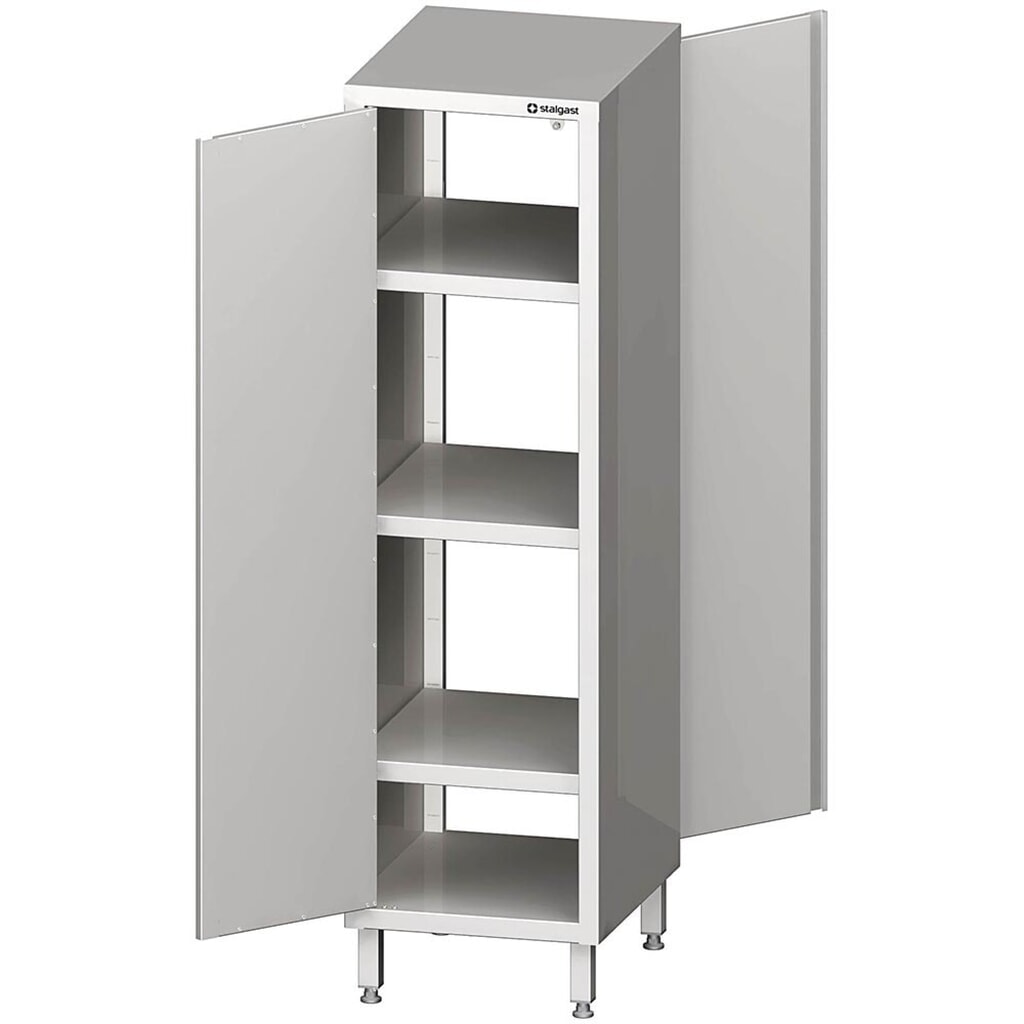 Illustration du produit: Armoire haute traversante Stalgast avec portes battantes, 400x500x1800 mm, soudée