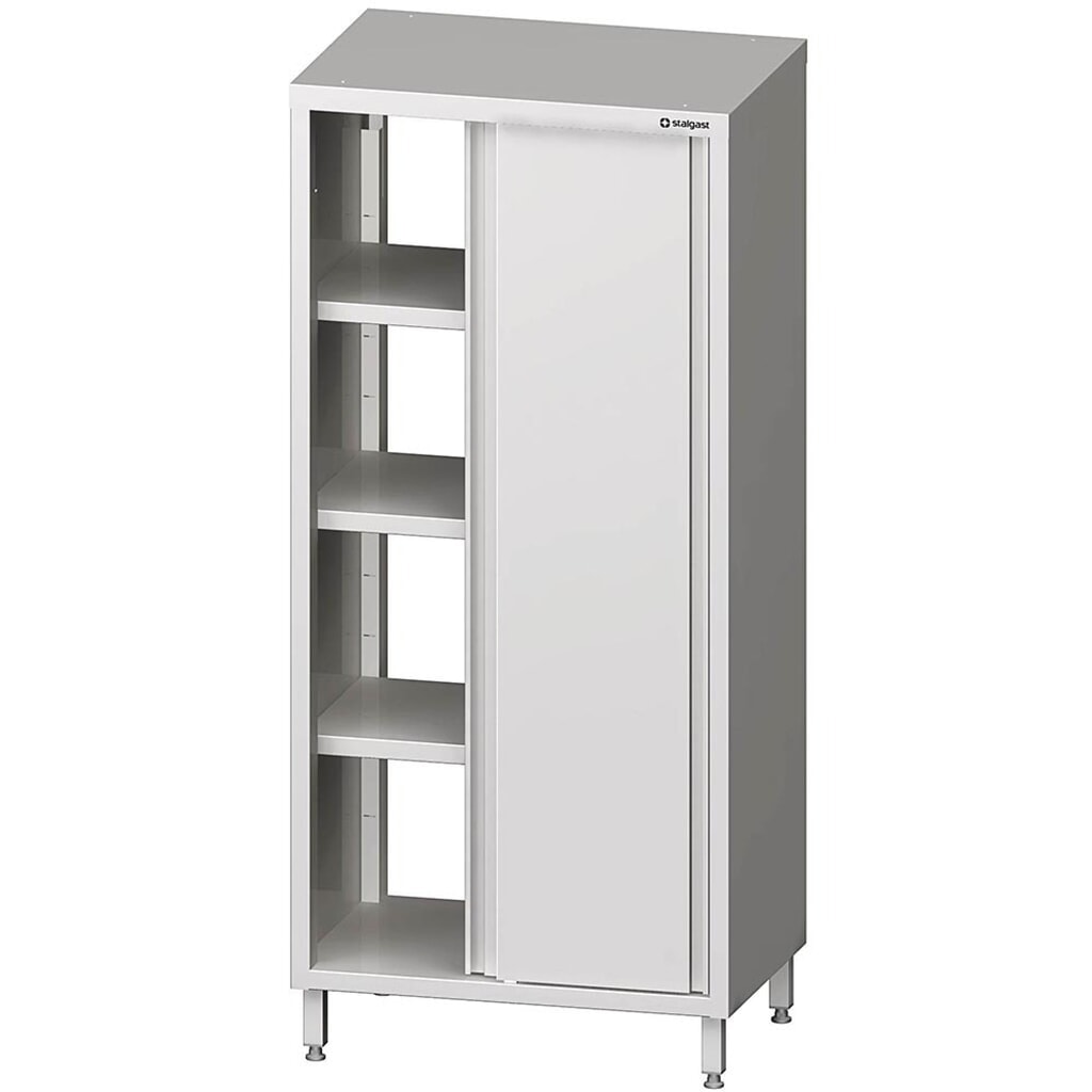 Illustration du produit: Armoire haute traversante Stalgast avec portes coulissantes, 800x500x2000 mm, soudée