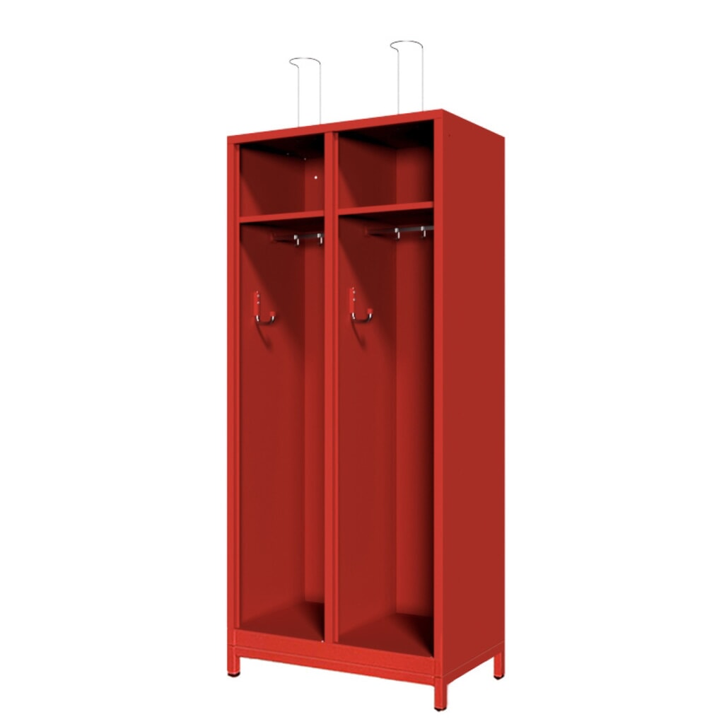 Illustration du produit: Armoire incendie PAVOY avec pieds, H x l x P 1 850 x 830 x 500 mm