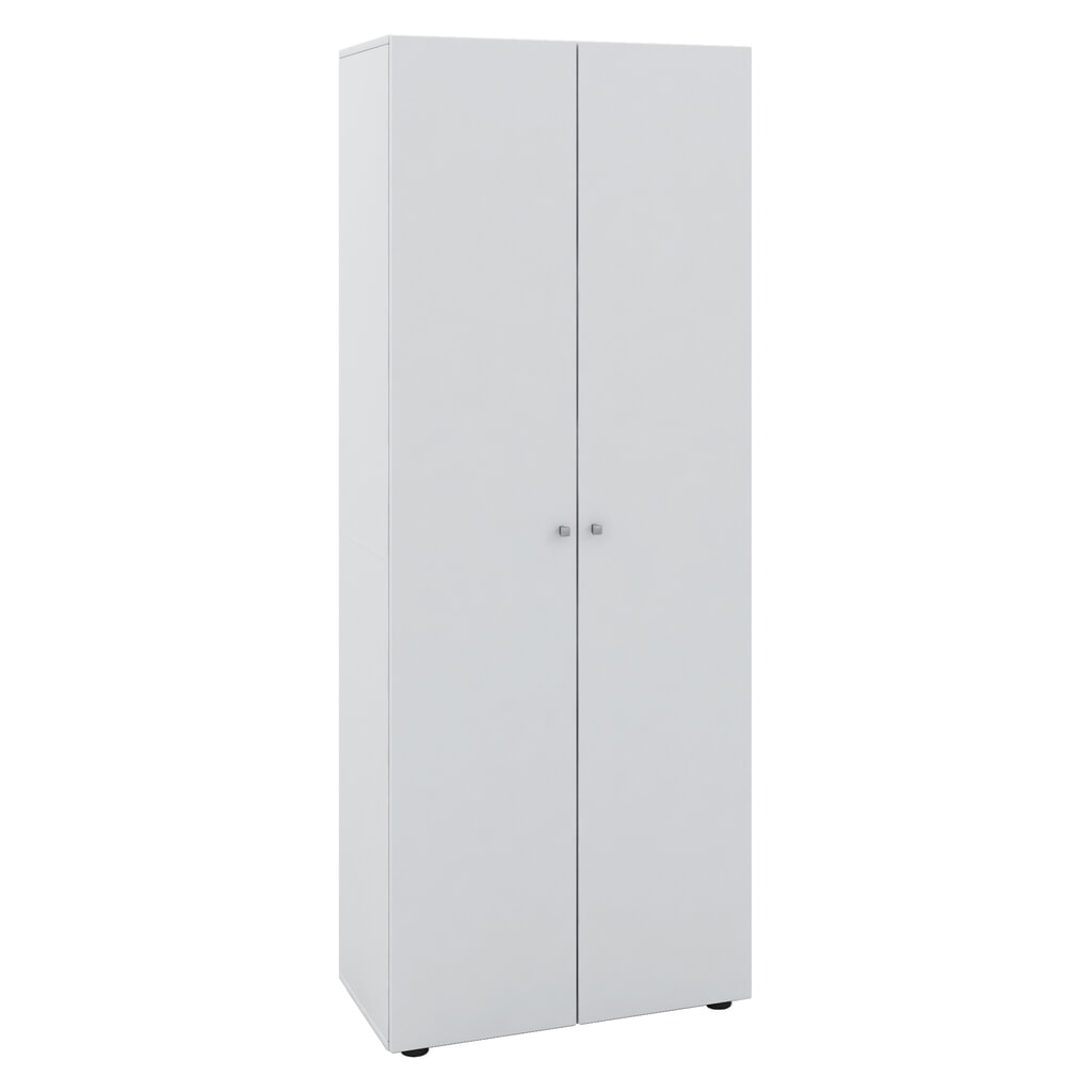Illustration du produit: Armoire polyvalente Vandol I, avec portes, blanc