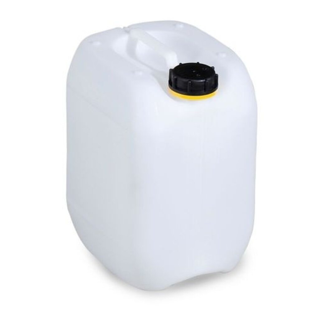 Denios bidon en plastique en Polyéthylène (PE), 10 l, transparent naturel Illustration du produit: Denios bidon en plastique en Polyéthylène (PE), 10 l, transparent naturel