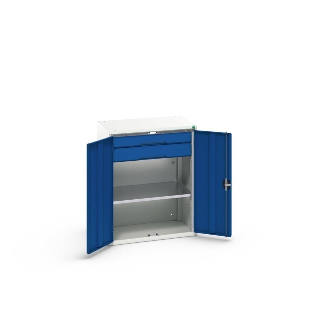 bott verso Armoire d’appoint avec tiroirs, avec 1 tablette et 2 tiroirs, lxPxH : 800 x 550 x 1 000 mm N° de l'image du produit 3 : bott verso Armoire d’appoint avec tiroirs, avec 1 tablette et 2 tiroirs, lxPxH : 800 x 550 x 1 000 mm