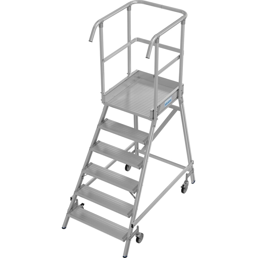 Illustration du produit: Échelle à plate-forme KRAUSE®, mobile, hauteur déployée 1,45 m