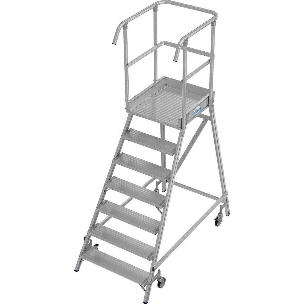 Illustration du produit: Échelle à plate-forme KRAUSE®, mobile, hauteur déployée 1,65 m