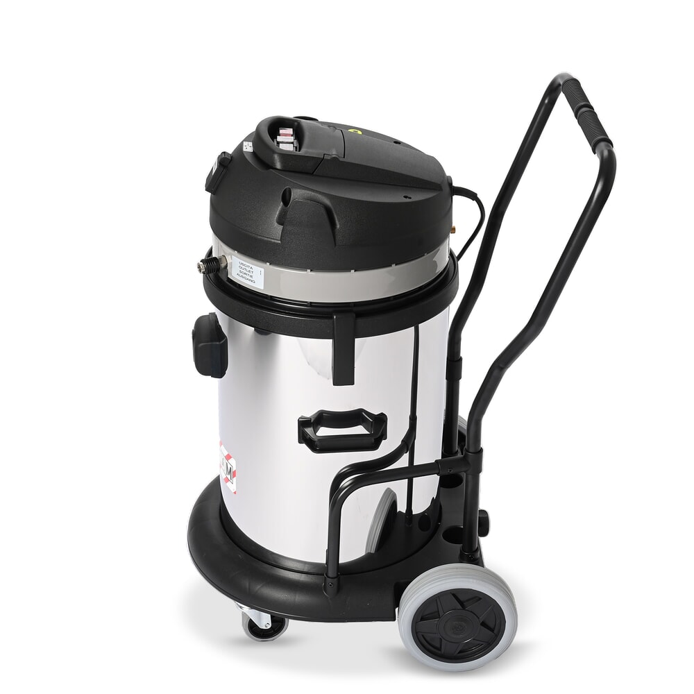 N° de l'image du produit 9 : Steinbock® aspirateur industriel pour poussières, VS 2/62 M TC PN, classe M, puissance max. 2 400 W, capacité 62 l, acier inoxydable