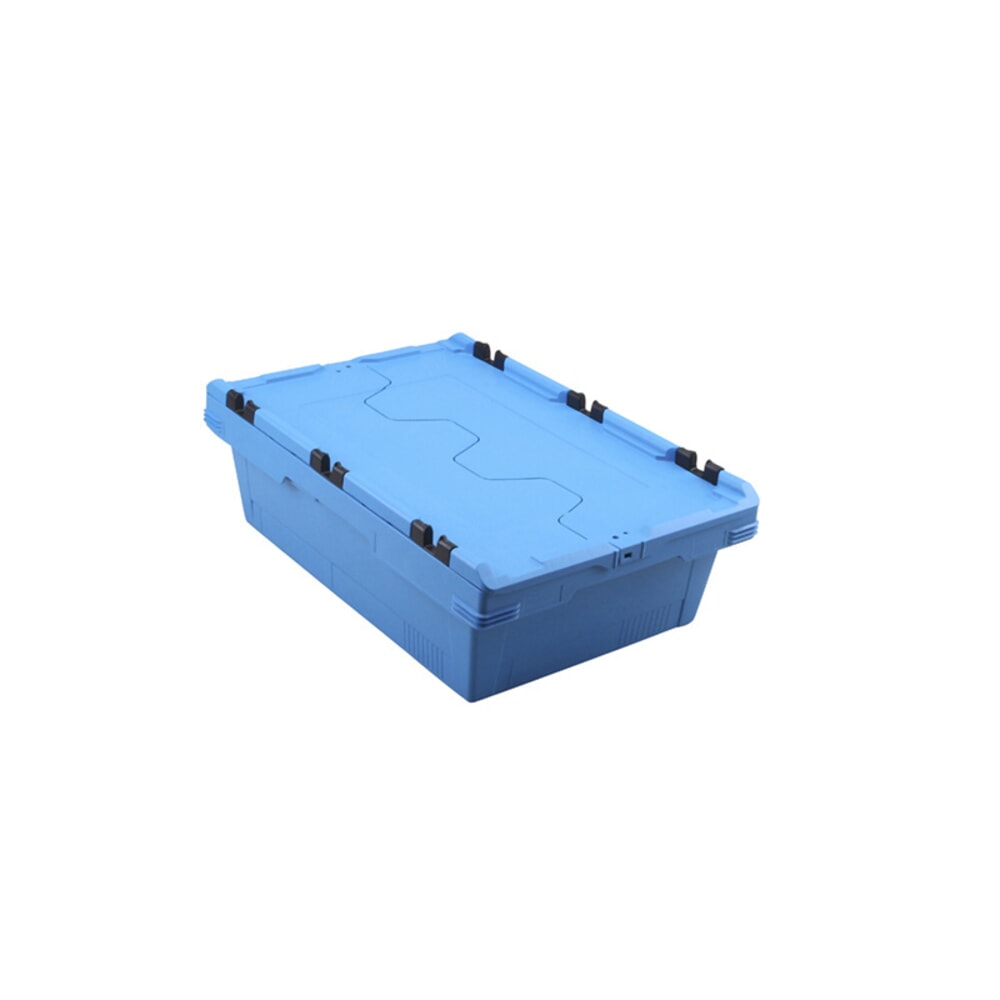 N° de l'image du produit 2 : Allit Eurobox, en PP, haut. x larg. x prof. 199 x 600 x 400 mm, 29 litres, bleu