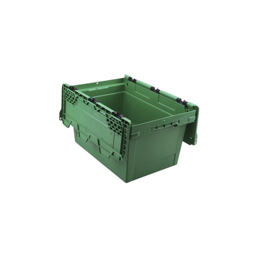 N° de l'image du produit 3 : Allit Eurobox, en polypropylène (PP), haut. x larg. x prof. 349 x 600 x 400 mm, 58 litres, vert