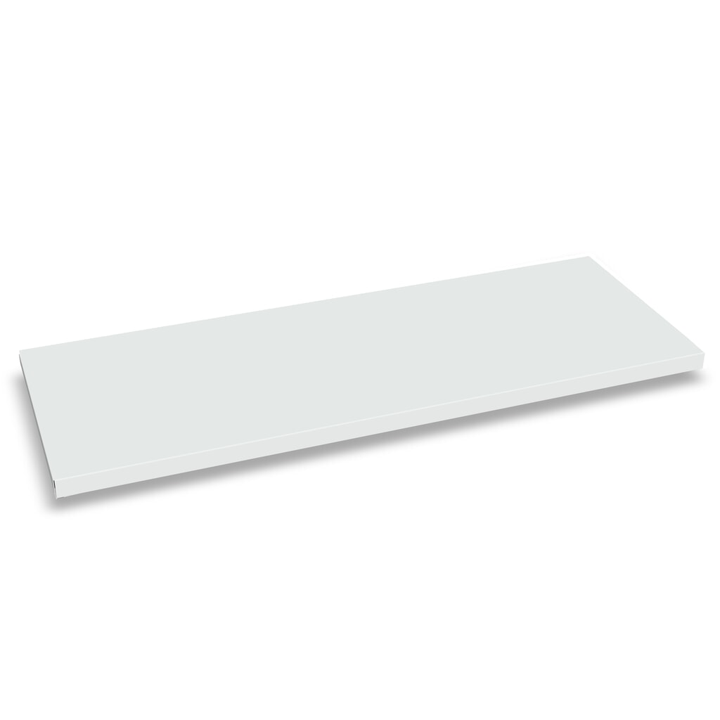 Illustration du produit: Tablette pour armoire à produits de nettoyage PAVOY, côté droit, pour profondeur 400 mm, galvanisée