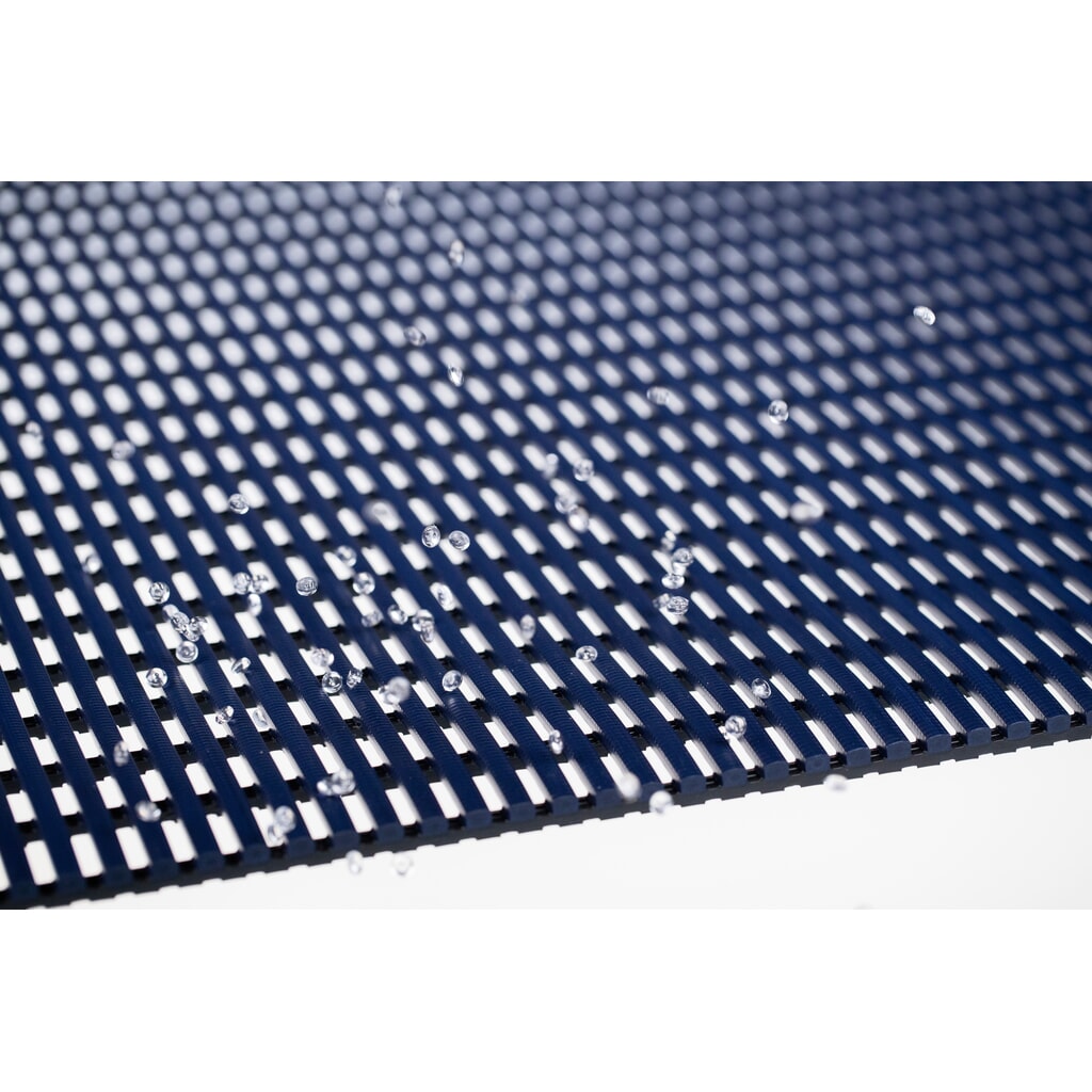 N° de l'image du produit 3 : Tapis en treillis Heronrib 2000 Flex, PVC, découpe par mètre linéaire x 500 mm, bleu