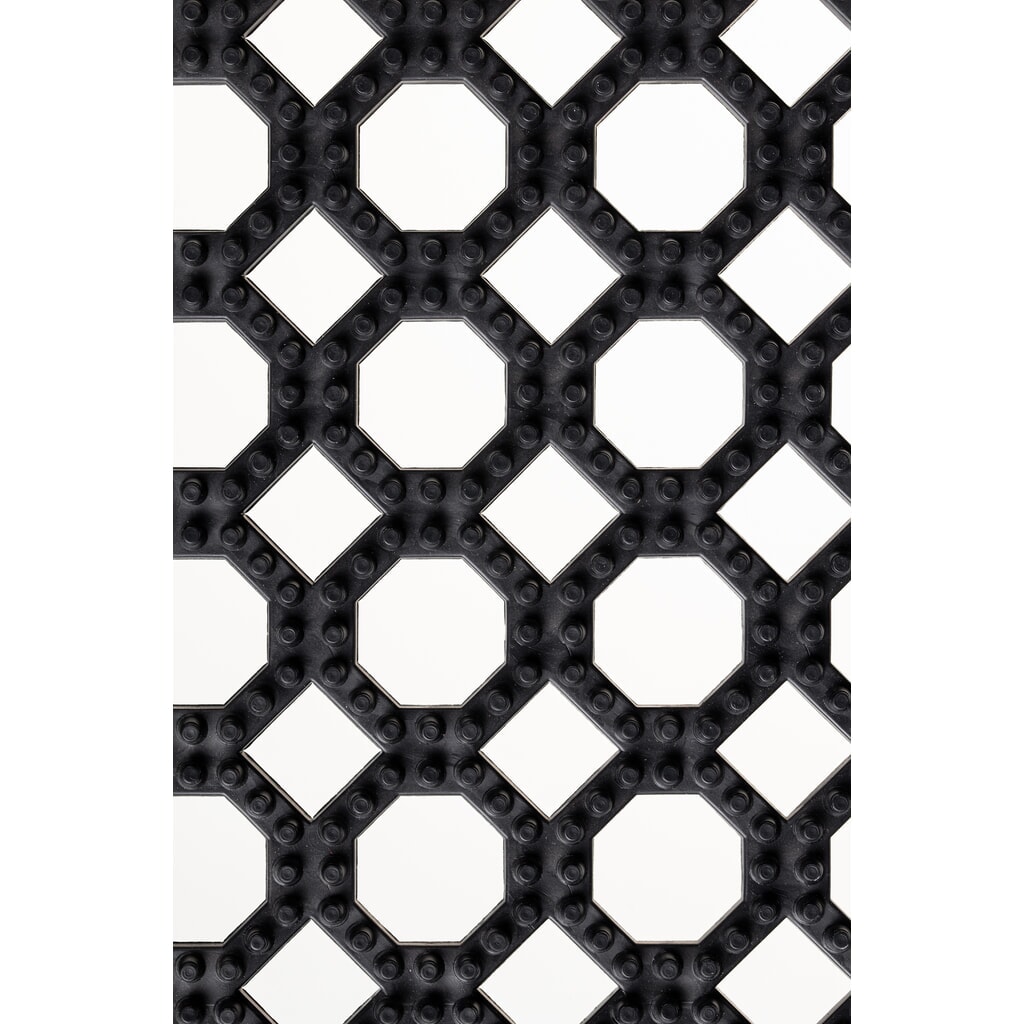 N° de l'image du produit 3 : Tapis anti-fatigue Yoga Grip Ultra, structure en nid d’abeille, lxP 500 x 500 mm