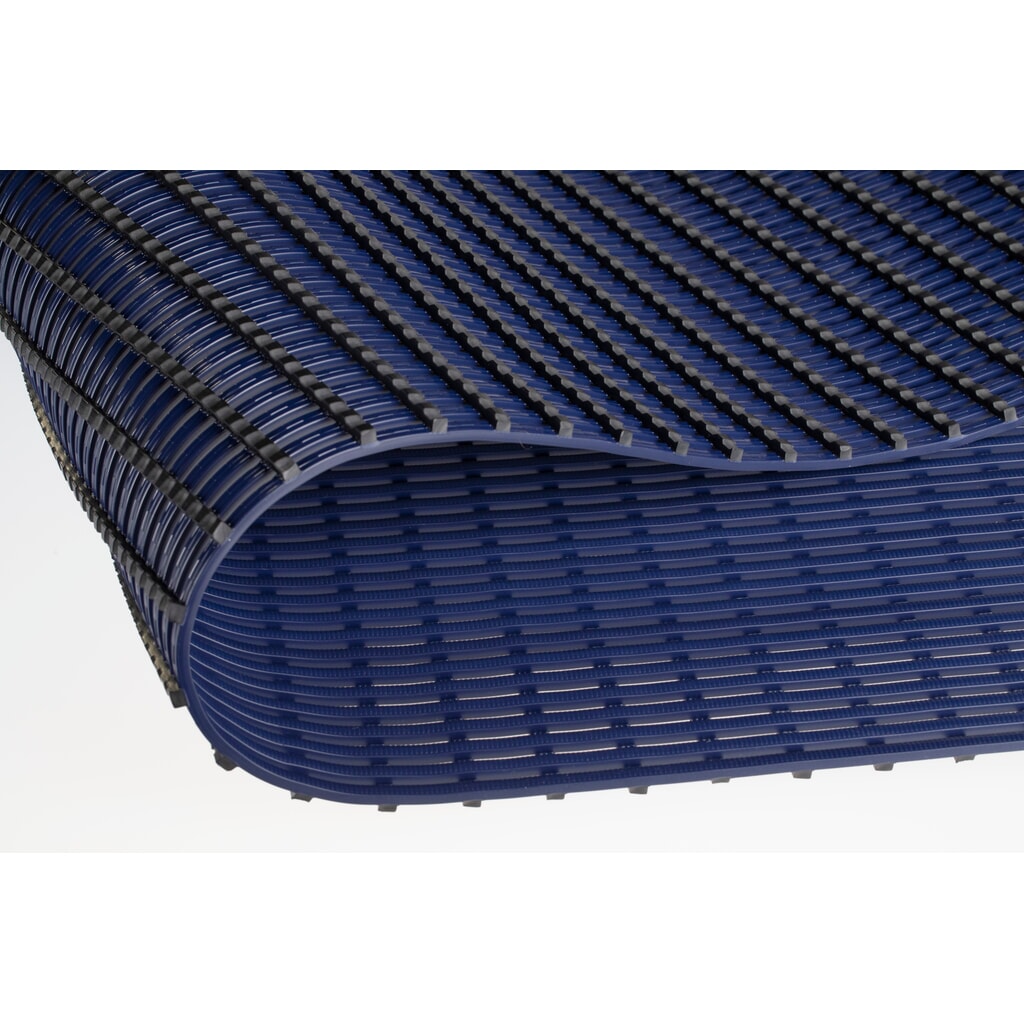 Tapis en treillis Heronrib 2000 Flex, PVC, découpe par mètre linéaire x 500 mm, bleu N° de l'image du produit 4 : Tapis en treillis Heronrib 2000 Flex, PVC, découpe par mètre linéaire x 500 mm, bleu