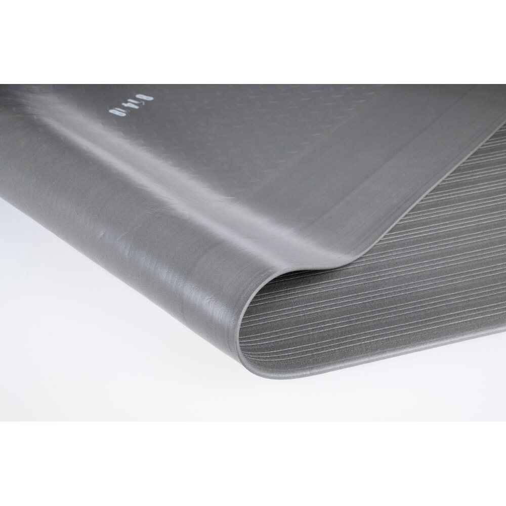 N° de l'image du produit 4 : Tapis anti-fatigue en vinyle, rainuré, l x P 600 x 900 mm