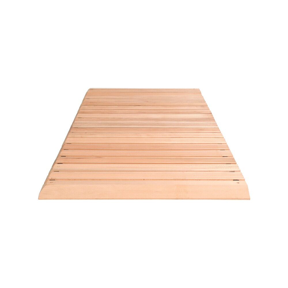 Illustration du produit: Grille en bois Yoga Industrie, avec cales de rehausse et biseau, largeur 800 mm